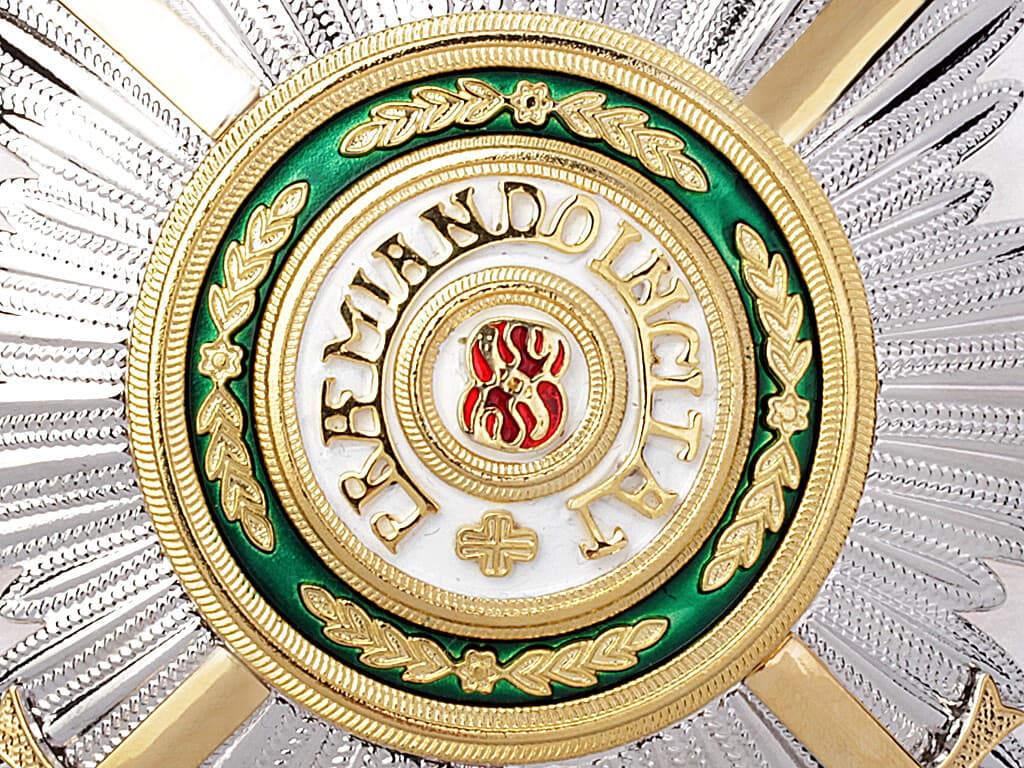 ORDER St. Stanislaus 1st cl with Swords Russian Empire SET: STAR and Grand CROSS 5