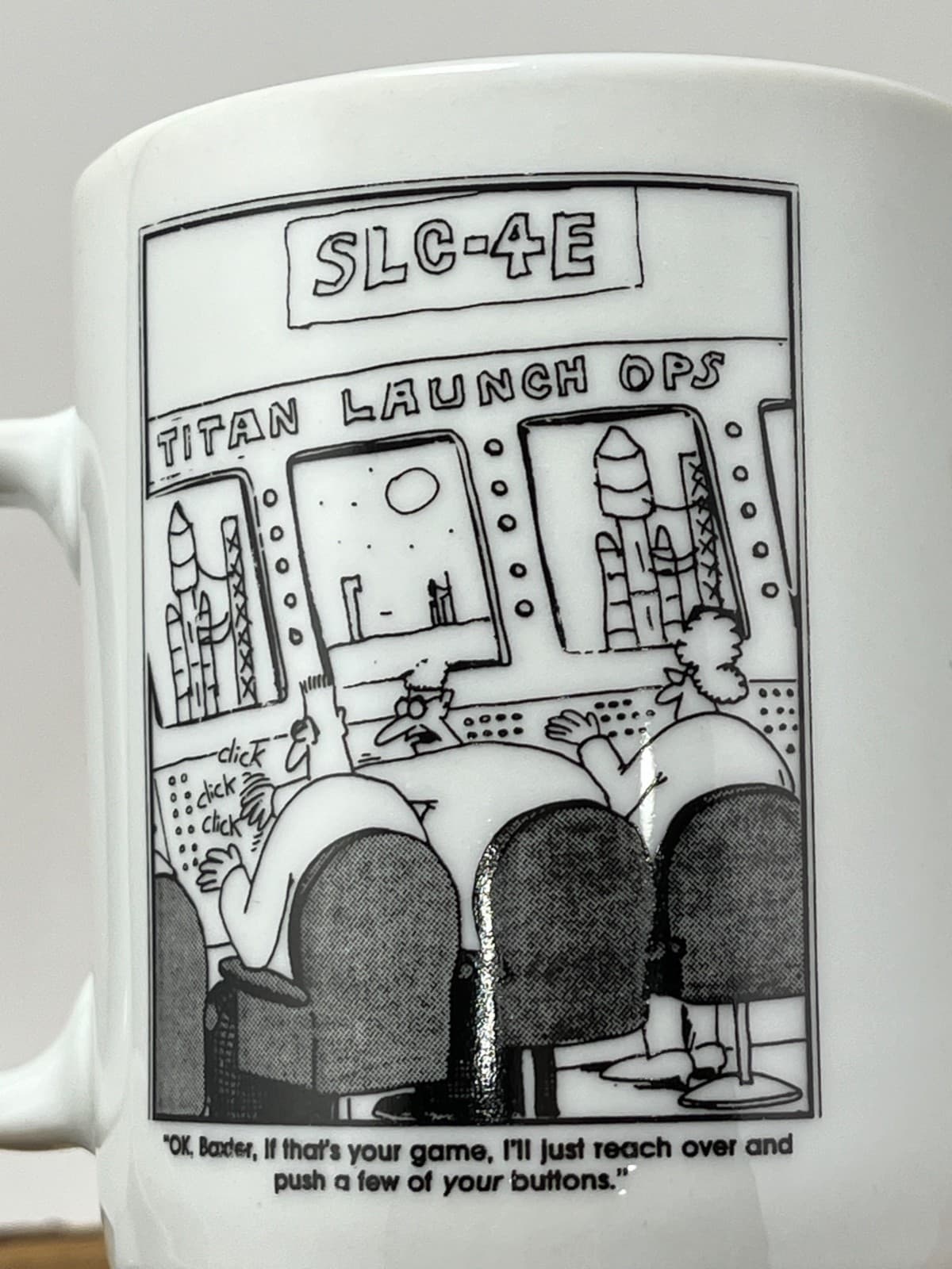 2 Titan IV Rocket Launch Ops Mugs K-18 Vanderberg AFB SLC-4E 5