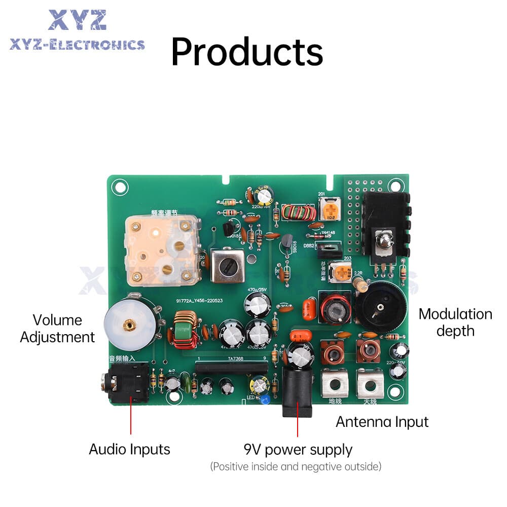 530-1600khz AM Radio Transmitter Experimental Micropower Medium Wave Transmitter 3