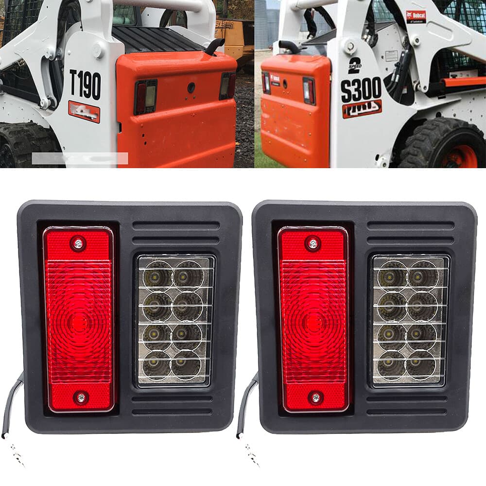 2x LED Taillight Rear Light 6670284 for Bobcat S100 S130 T550 S750 S770 S850 2