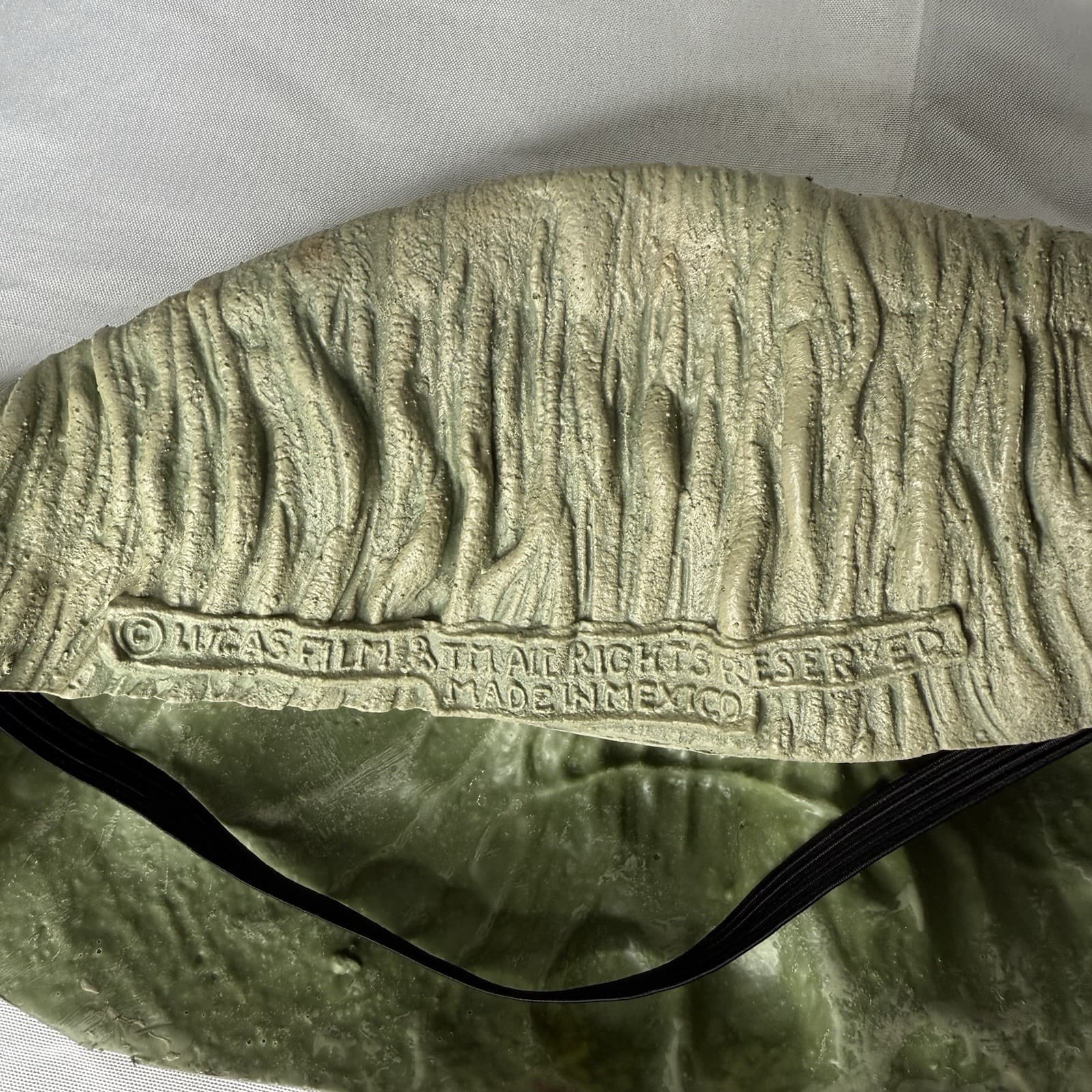 Lucasfilm Star Wars Master Yoda Green Mask With Elastic Band Made In Mexico 4