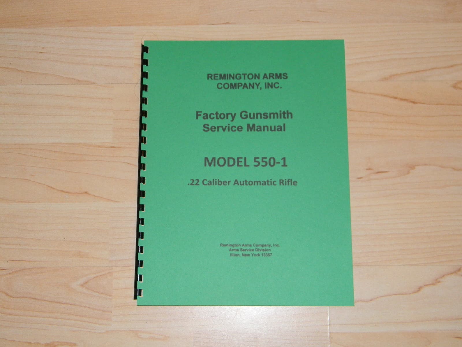 Remington 550-1 Field Service Manual - 10 Pages - #R106