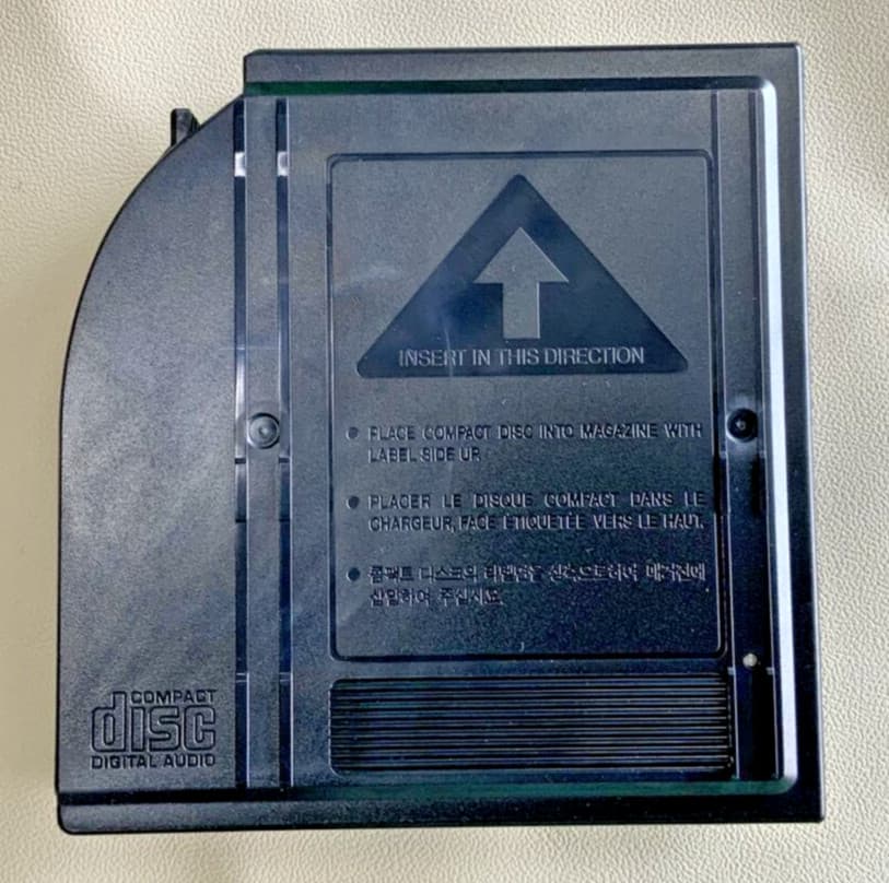 Eclipse 8-Disc CD Changer Magazine Cartridge, for CH3083 CH5083, NOS