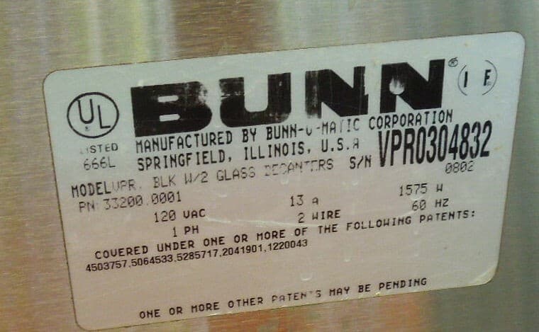 Bunn VPR coffee maker - commercial quality 4