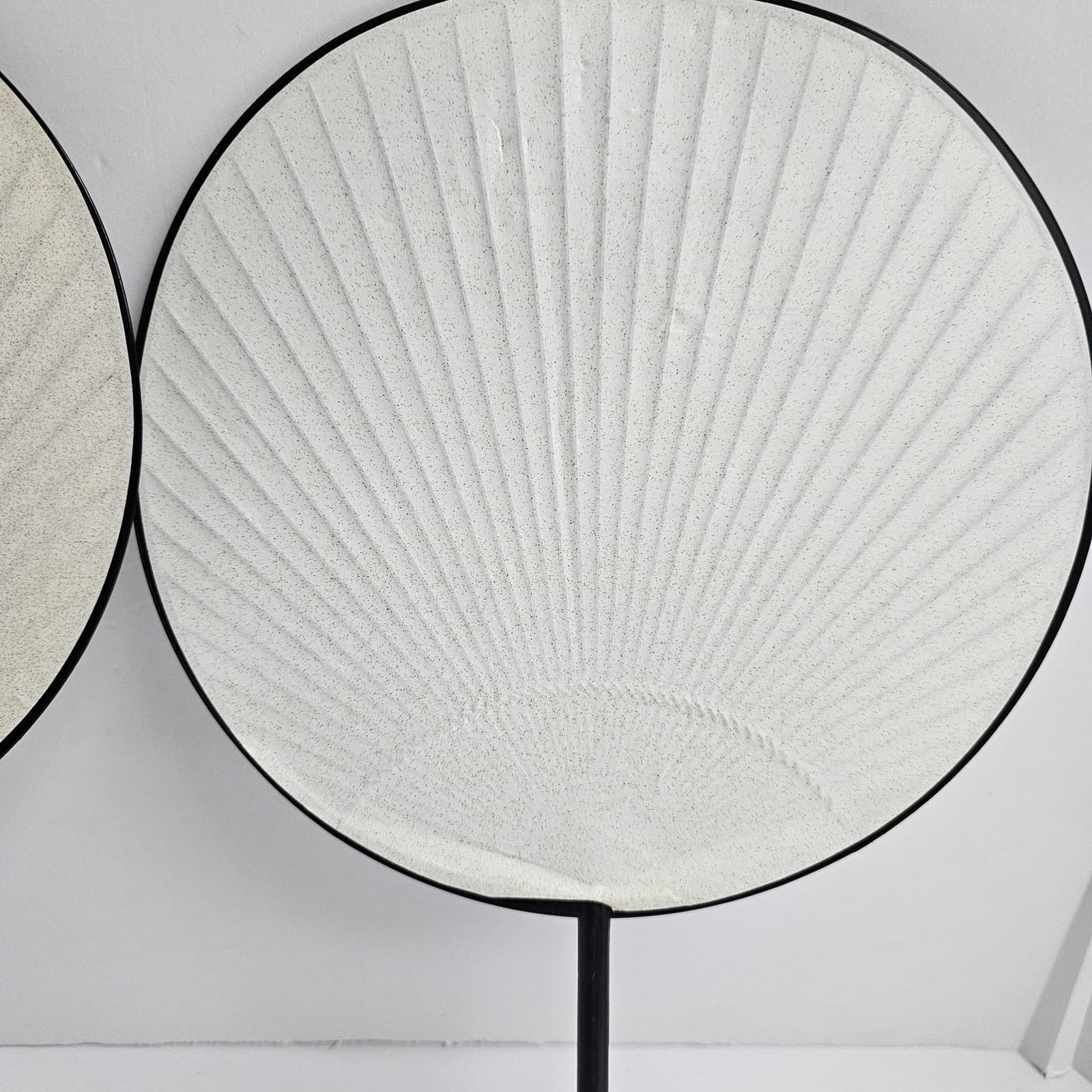 Japanese Uchiwa Hand Fans Set of 2 Ukiyo-e Kabuki Actor & Geisha Art Decor 5