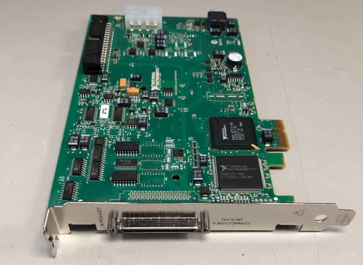 National Instruments PCIe-6321 NI DAQ Card, X-Series, Multifunction 5