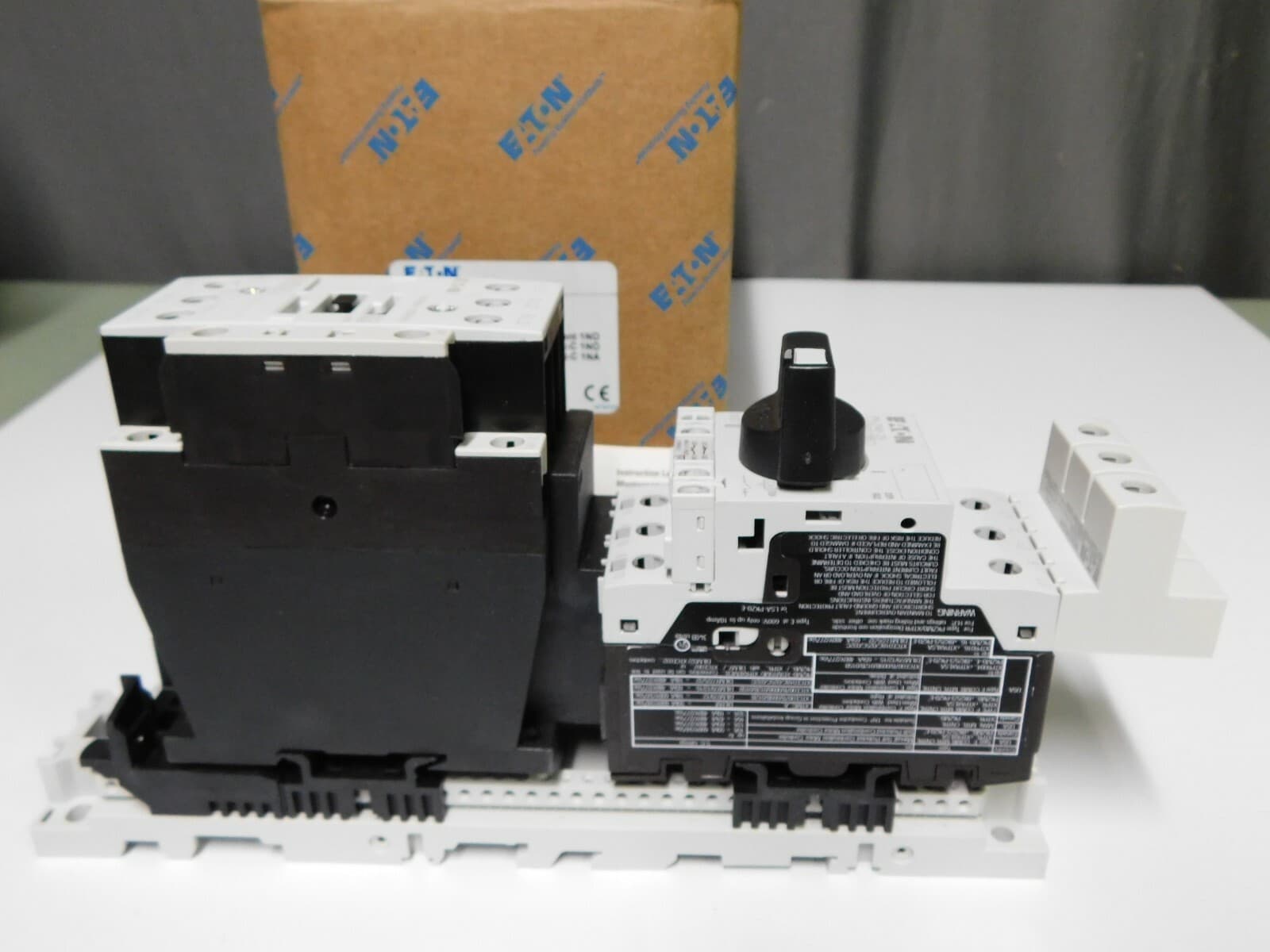 NEW Eaton XTSC020BCA XT IEC Manual Motor Controller 16-20A 110-120VAC Coil 3Pole 5