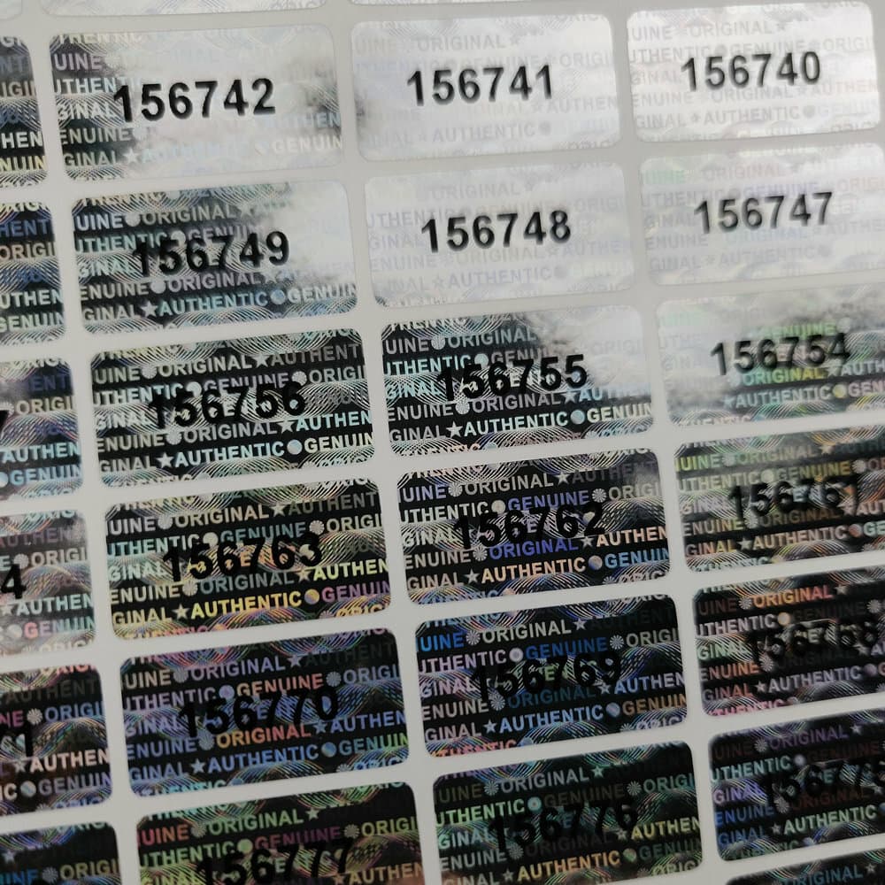 Hologram Labels Stickers Warranty Void If Removed Tamper Proof Stickers Original