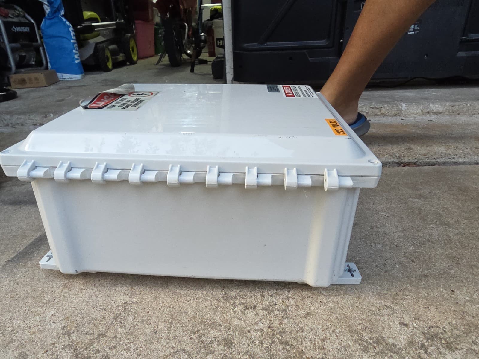 RNB S10020 Simplex Pump Control Panel 115/230V 0–20A NEMA 4X New 6