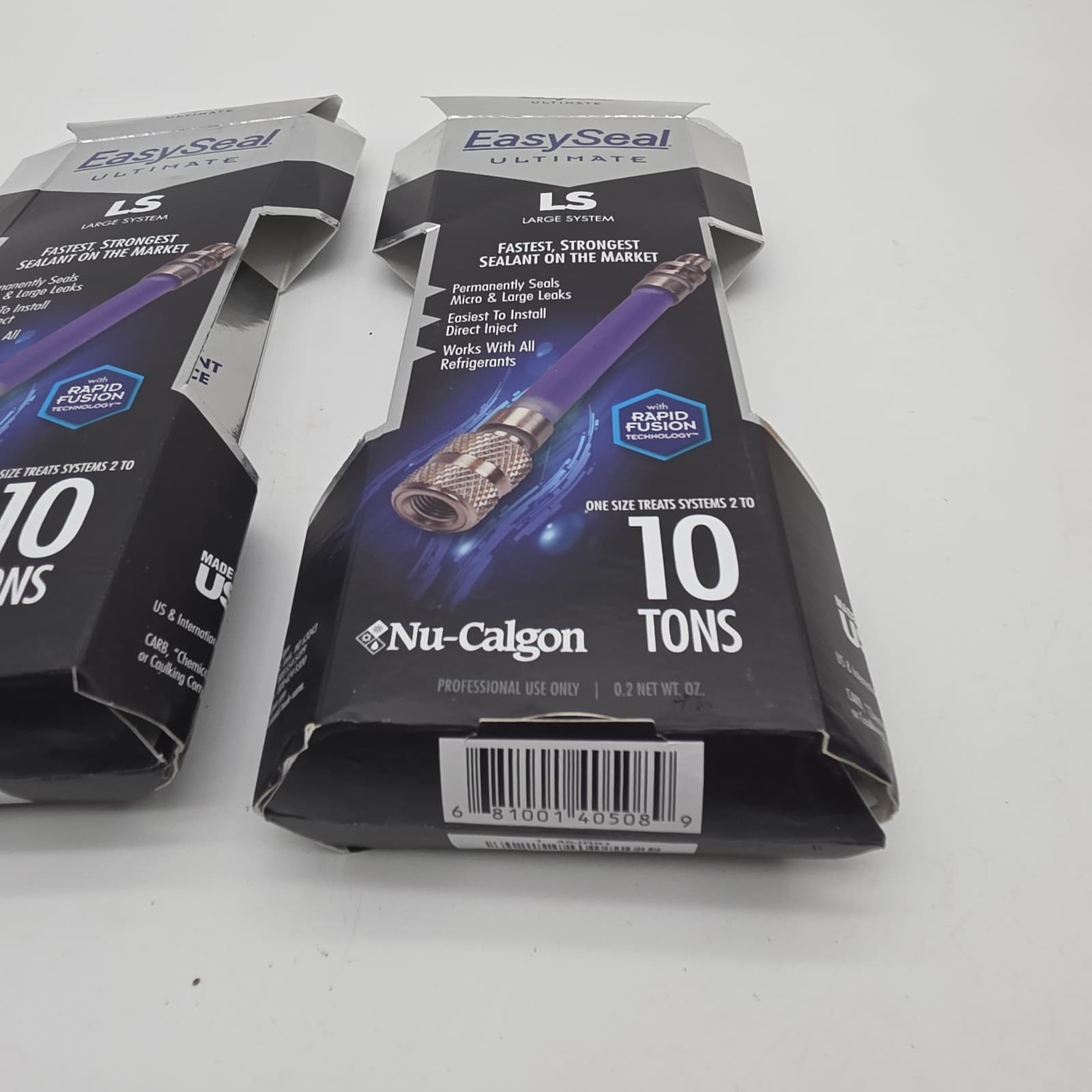 2 Pack Nu-Calgon 4050-08 EasySeal LS Direct Inject, Treats 2 to 10 Tons New 2