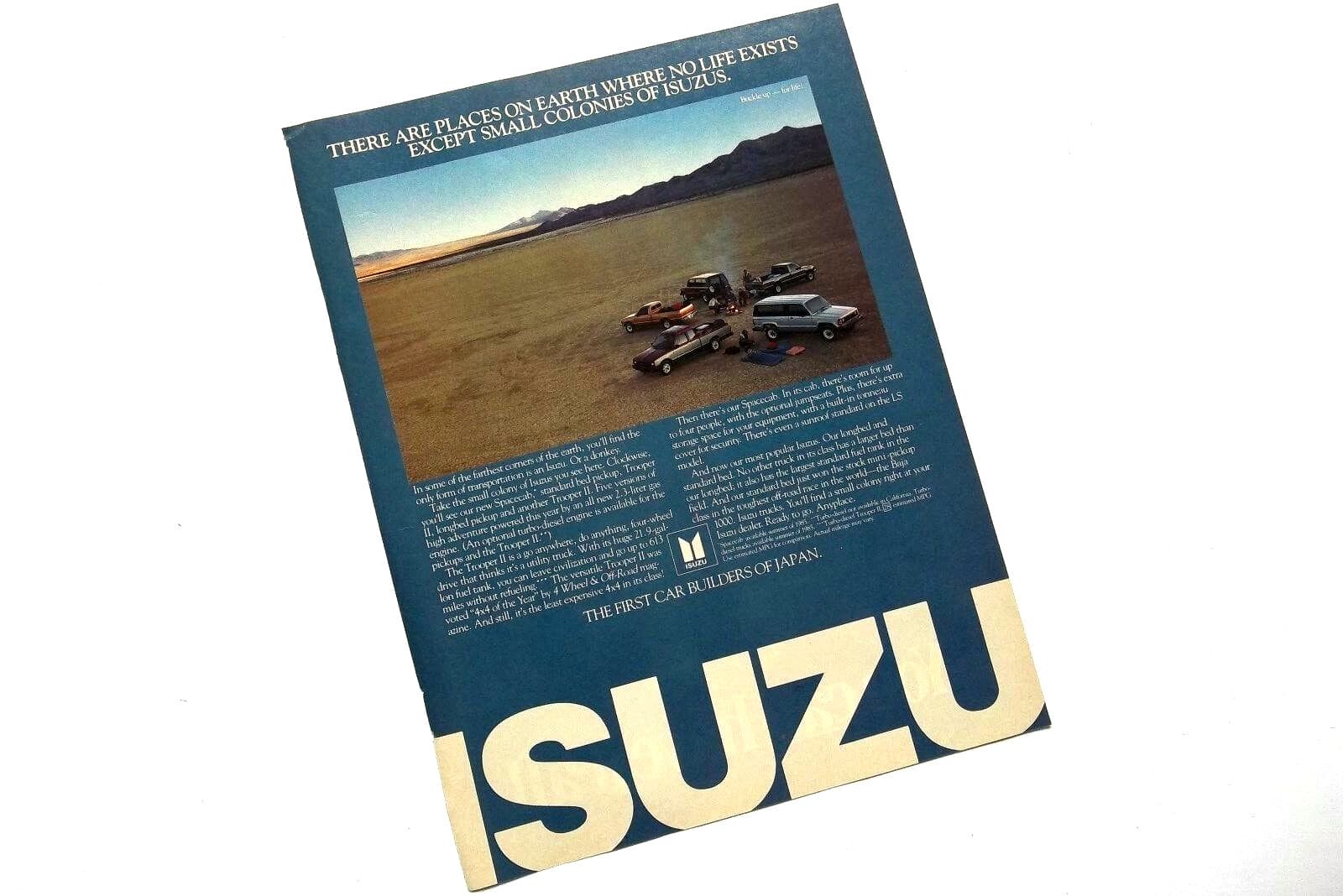 1985 Isuzu Truck Print Ad 4