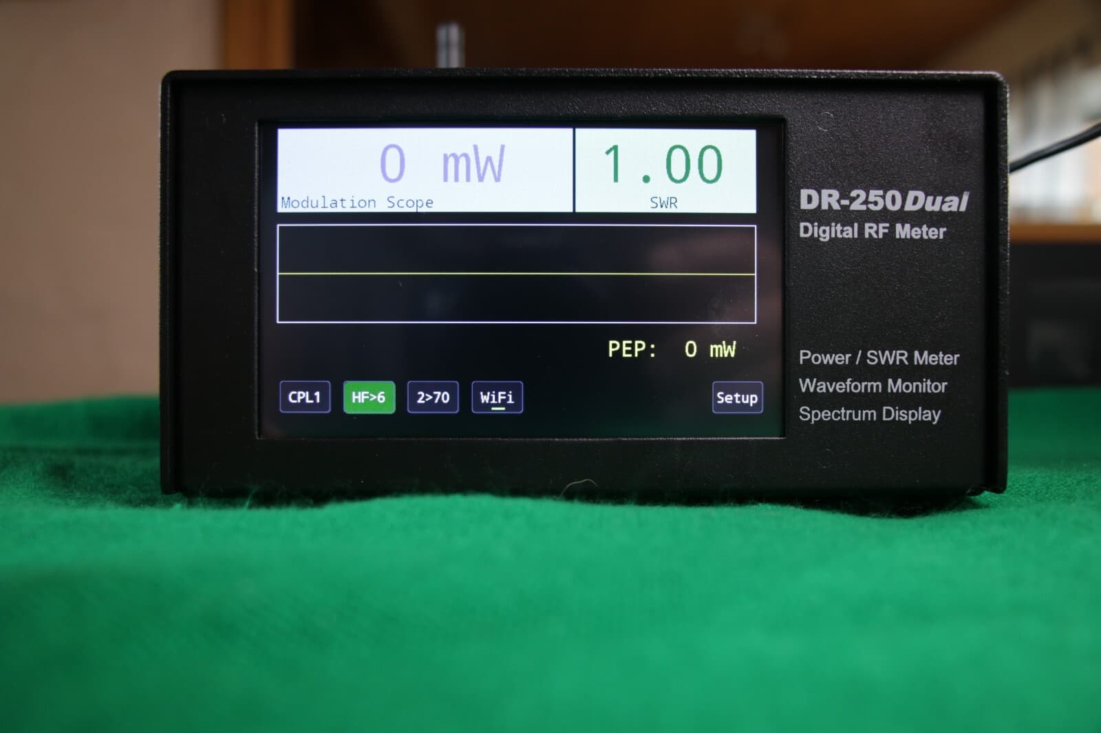 Digital SWR/Power Meter DR-250Dual 2KW Power/SWR Meter 5" Touch Screen 4