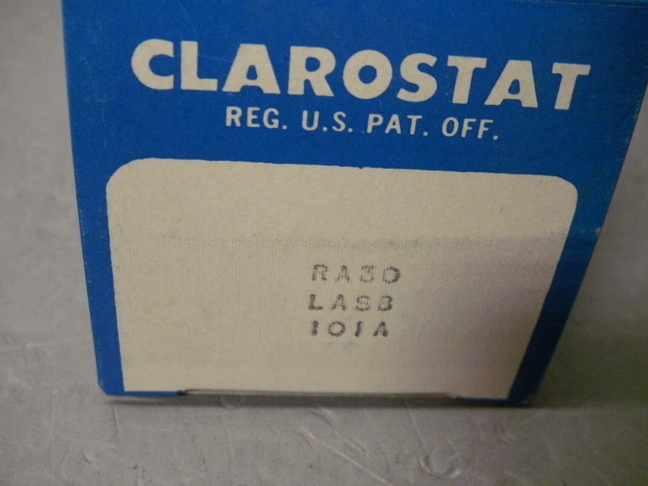 Clarostat RA30 LASB 100 OHM Wirewound Industrial POT 4