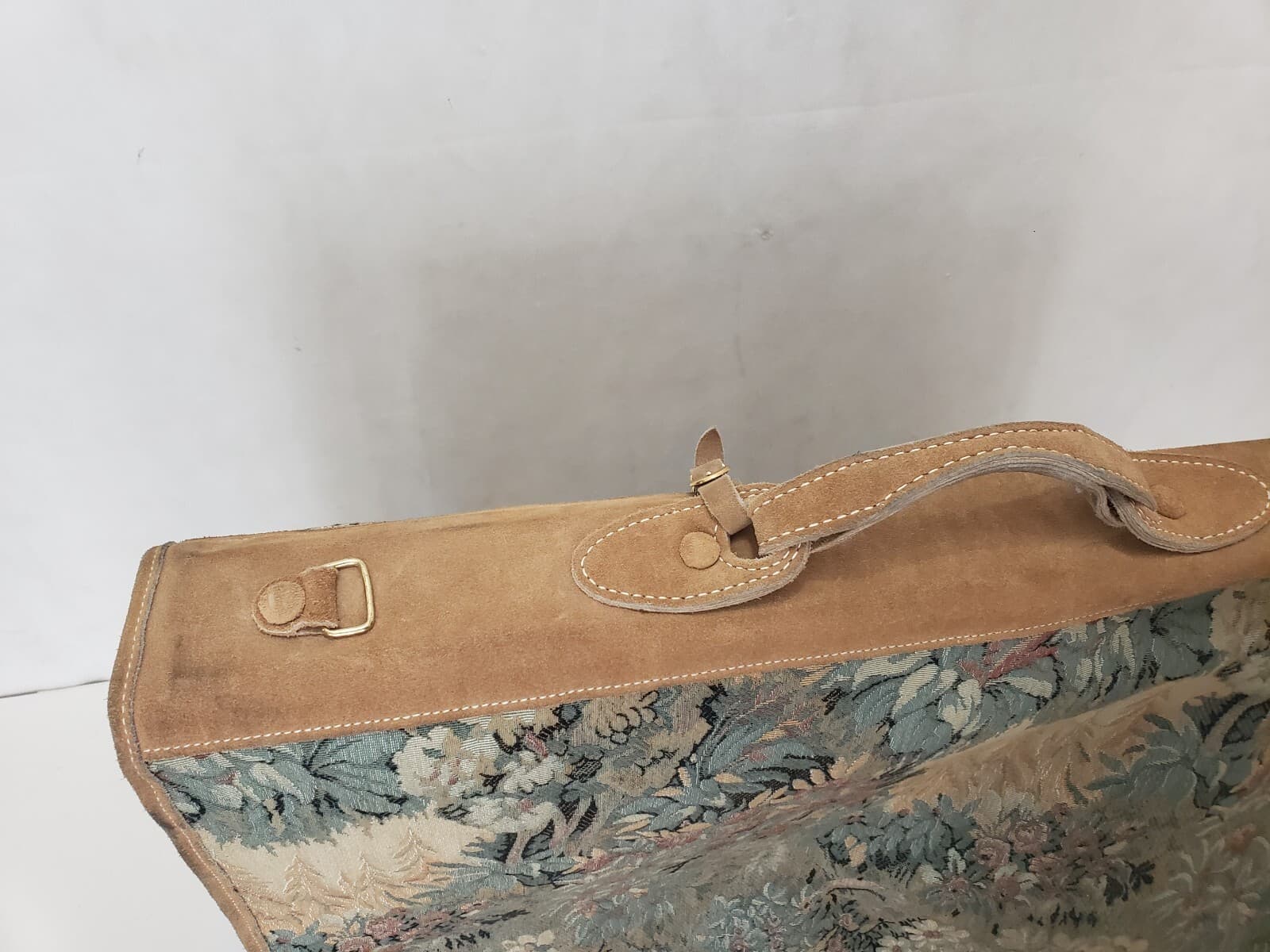 French Luggage Company - Tapestry Garment Clothes Bag Floral Embroidered Luxury 5