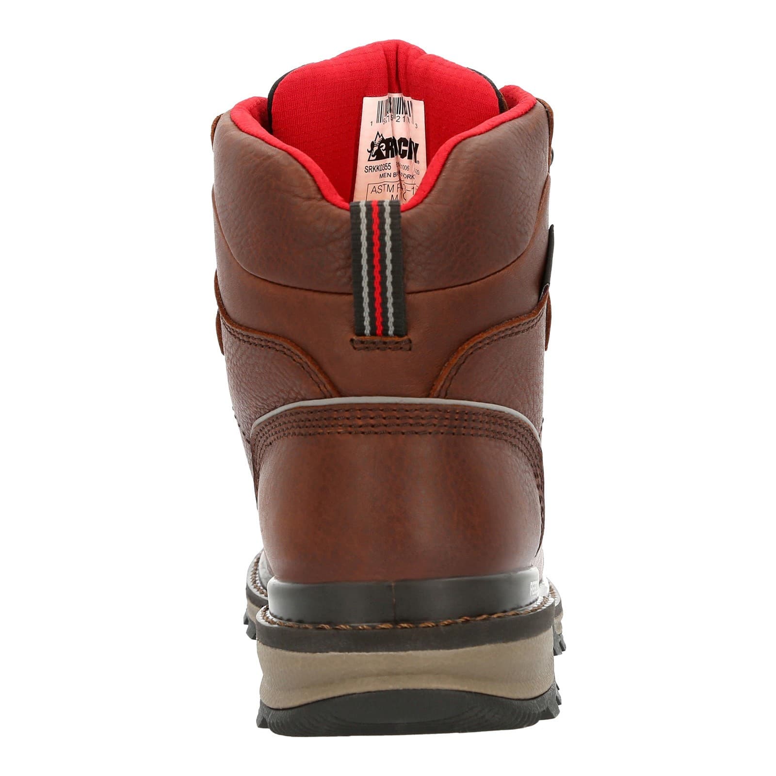 Rocky Rams Horn Lace To Toe Composite WP Mens Brown Work & Safety Boots 4