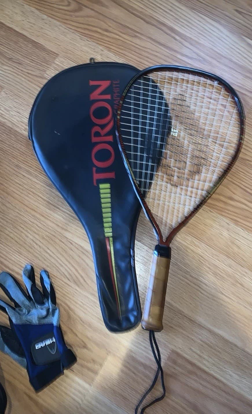 Ektelon RacquetBall Racquets Graphite 900 X small  & Energy F3 Stability Pair 3