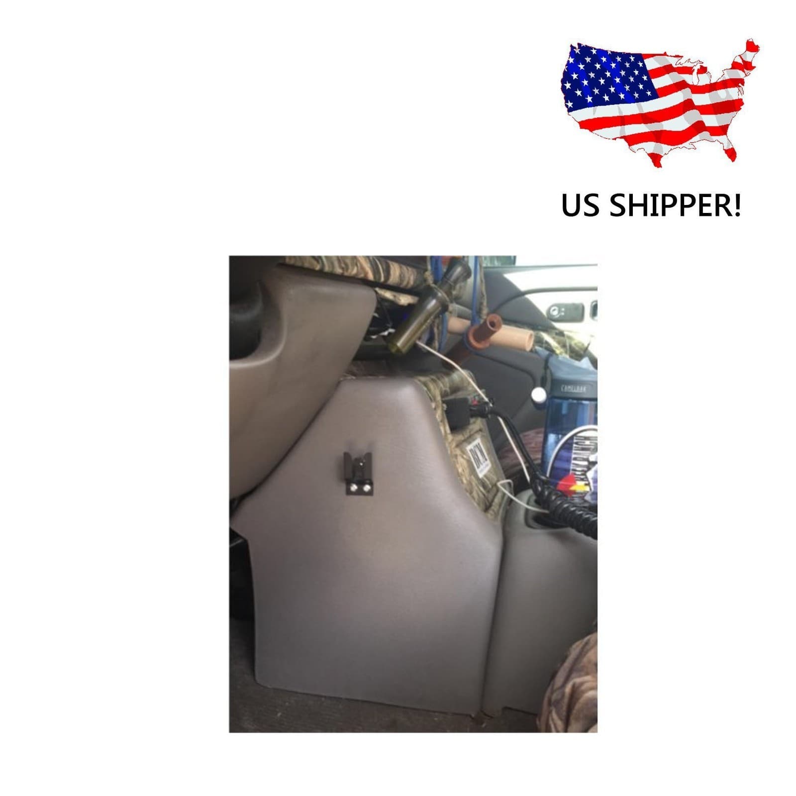 Pro Trucker Metal MIC HOLDER / Clip - Screw In for CB / Ham Radio 4