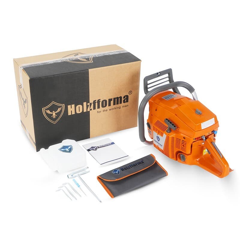 118.8cc Holzfforma G3120 Gasoline Chainsaw With 36inch Saw Chain And Bar 2