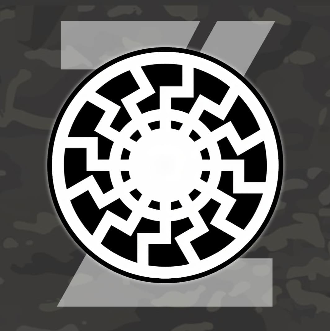 Black Sun Bumper Sticker Premium Vinyl