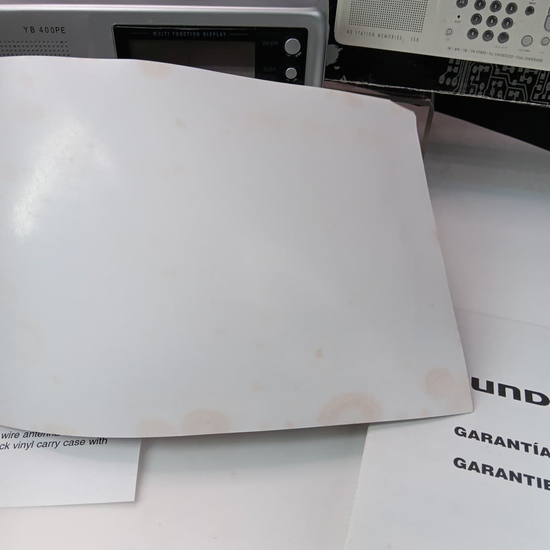 Grundig Yacht Boy 400 World Receiver AM/FM Shortwave Radio Bundle-Good Cond. 4