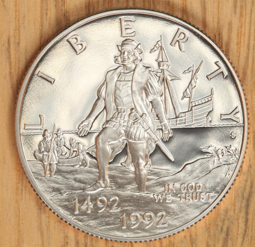 1992 S Columbus Quincentenary Commemorative Half Dollar 50¢ - Proof 4