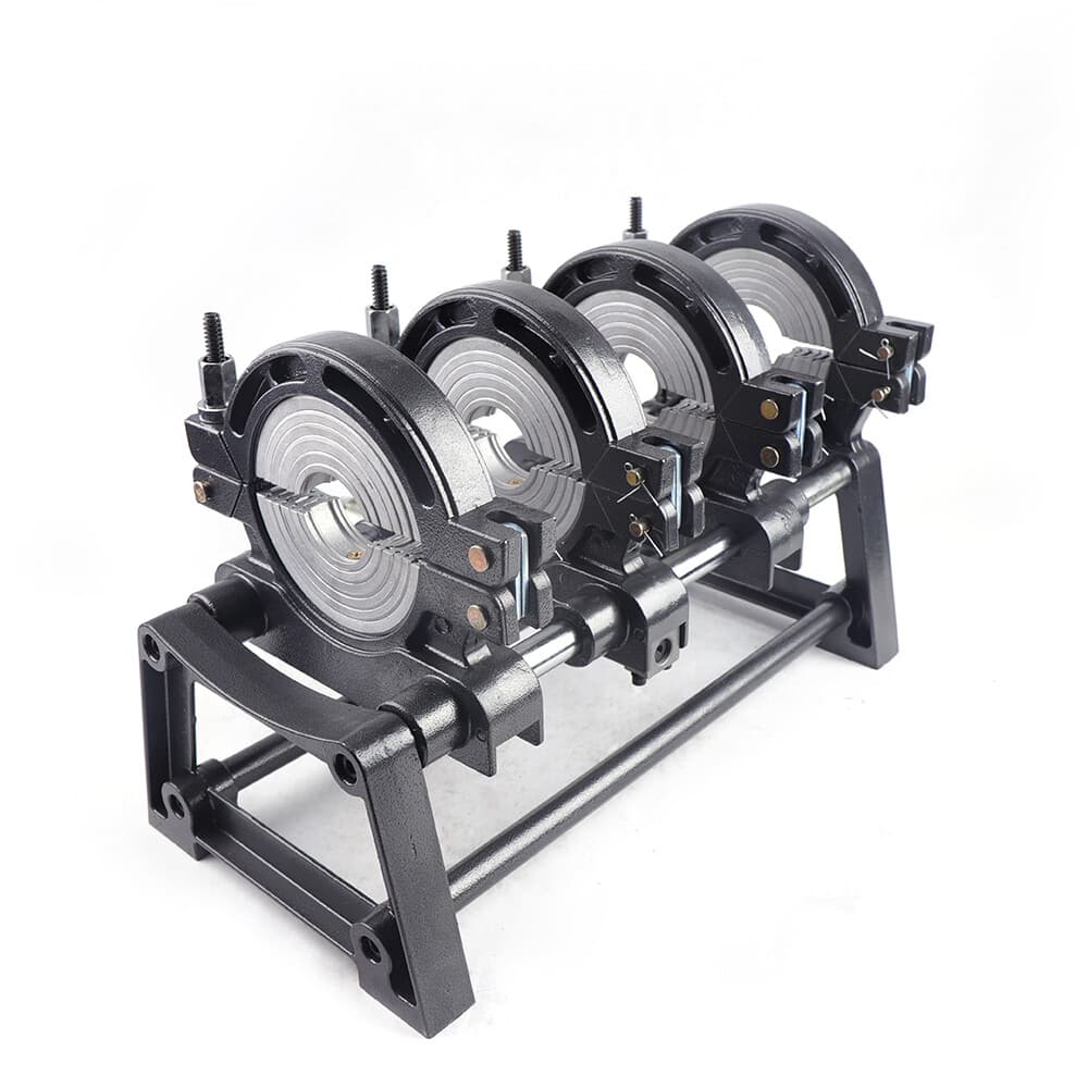 Manual Piping Pipe Fusion Welder 4 Clamps HDPE PP PE Butt Fusion Welding Machine 2