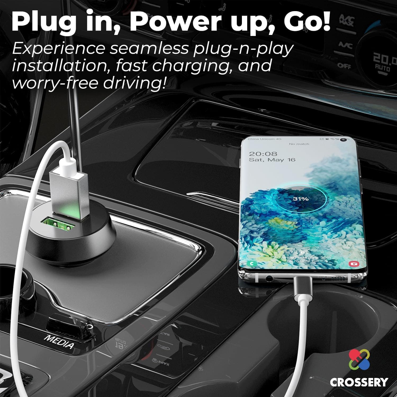 Radar Detector Power Cord with Dual USB Charger Ports - Replacement Power Adapte 5