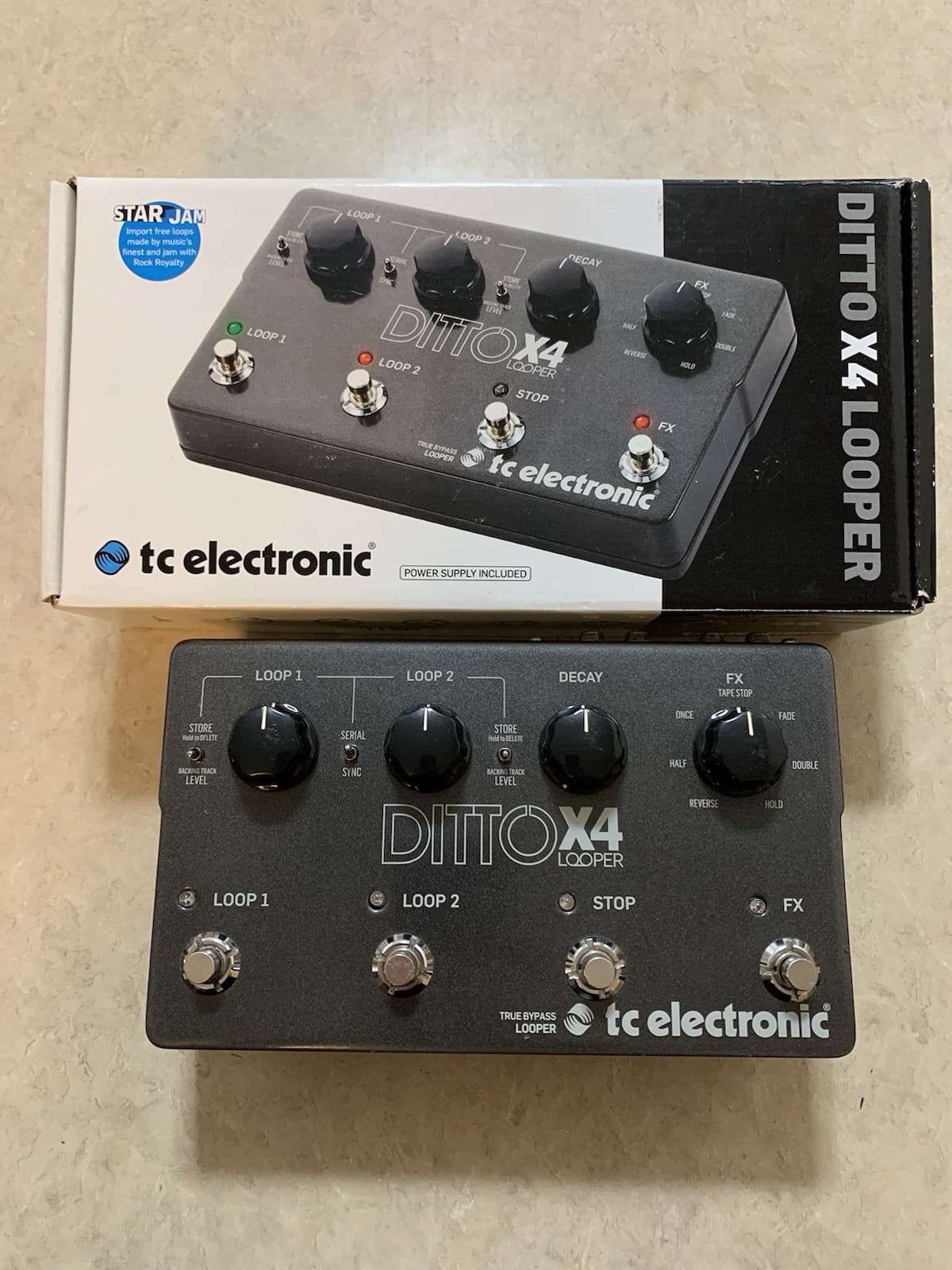 TC Electronic Ditto X4 Looper Guitar Pedal 2
