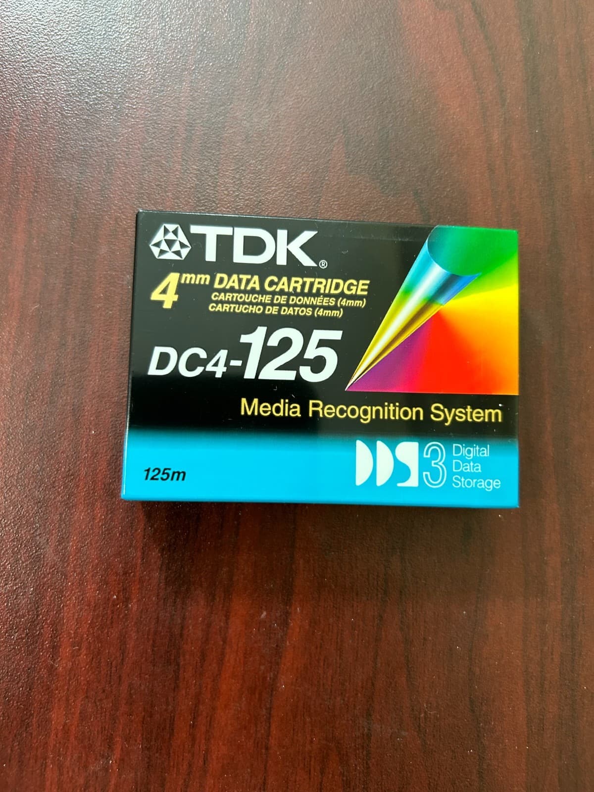 3 packs of 10 - TDK 4mm 125m Data Cartridge. NEW - Sealed. (Total 30 pieces) 3