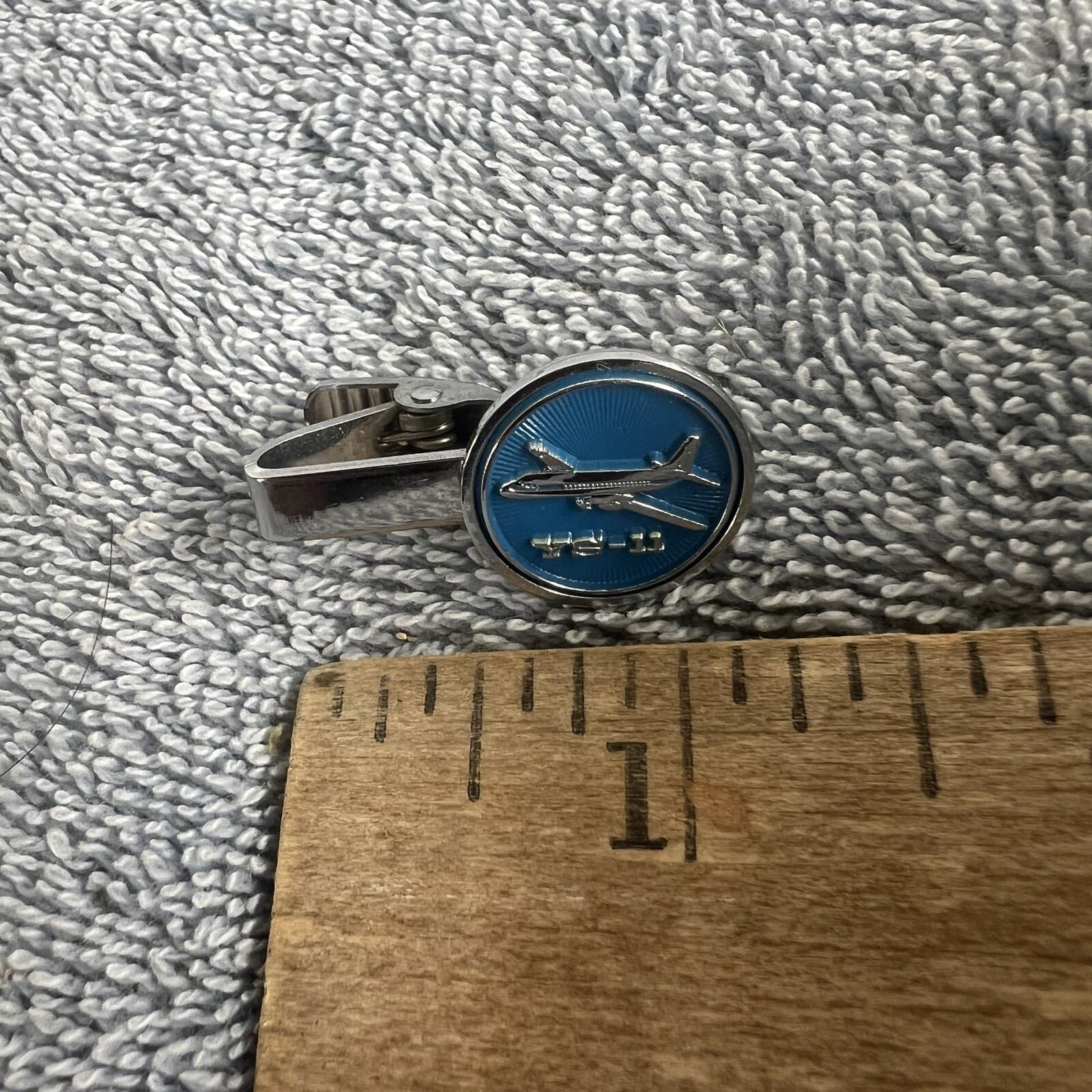 NAMC YS-11 Turboprop Pilot Necktie Pin Nihon Aircraft Manufacture Aviation Japan 6