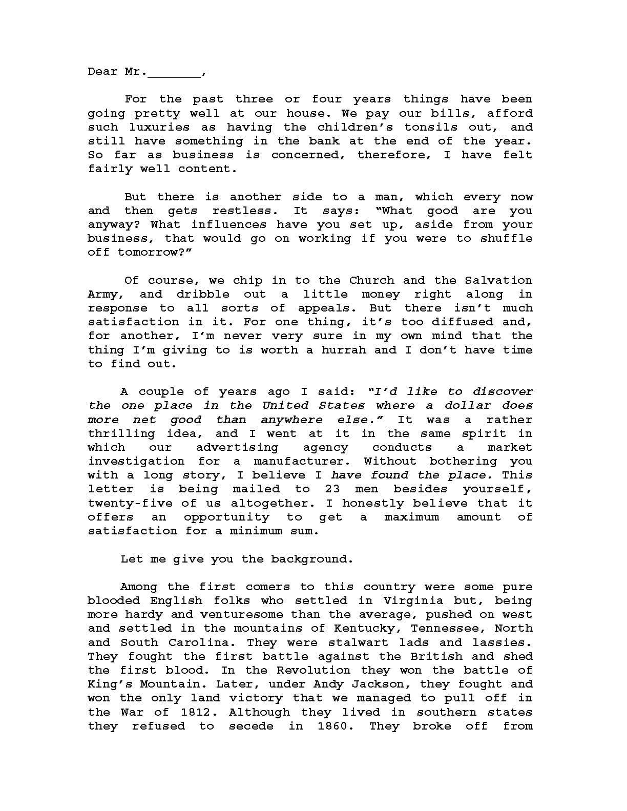 HOW TO ABSOLUTELY, POSITIVELY AND SYSTEMATICALLY MASTER COPYWRITING... 6