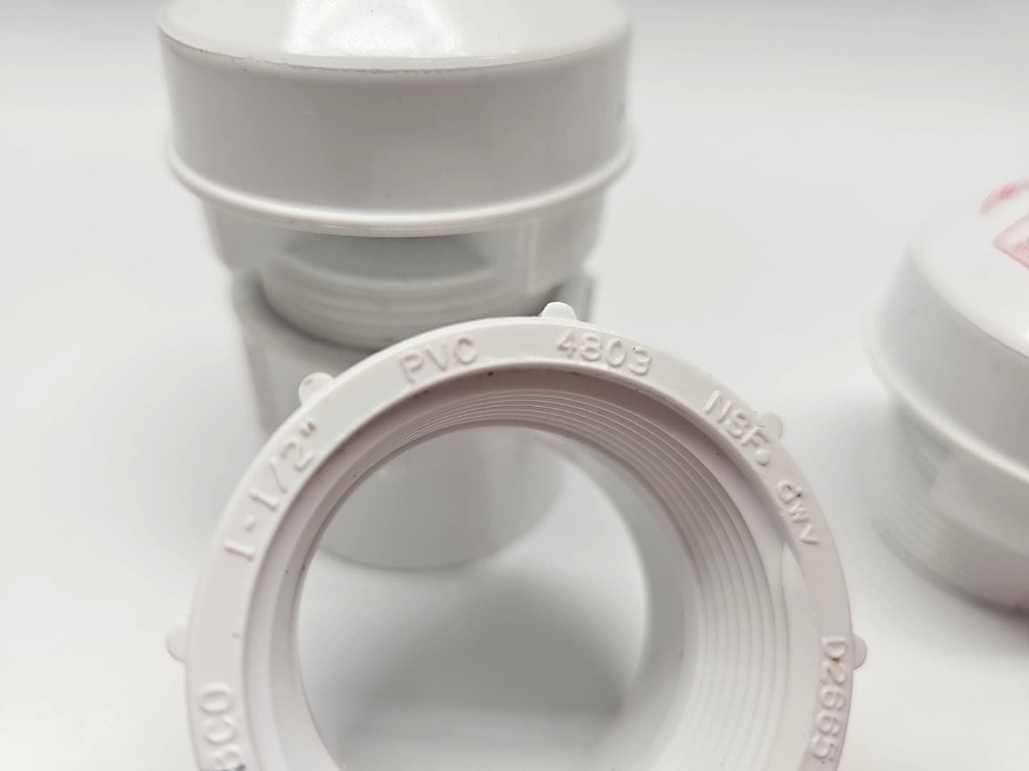 Lot of 2 Oatey Sure-Vent 1-1/2 in.–2 in  24 Stack DFU Air Admittance Valve 5