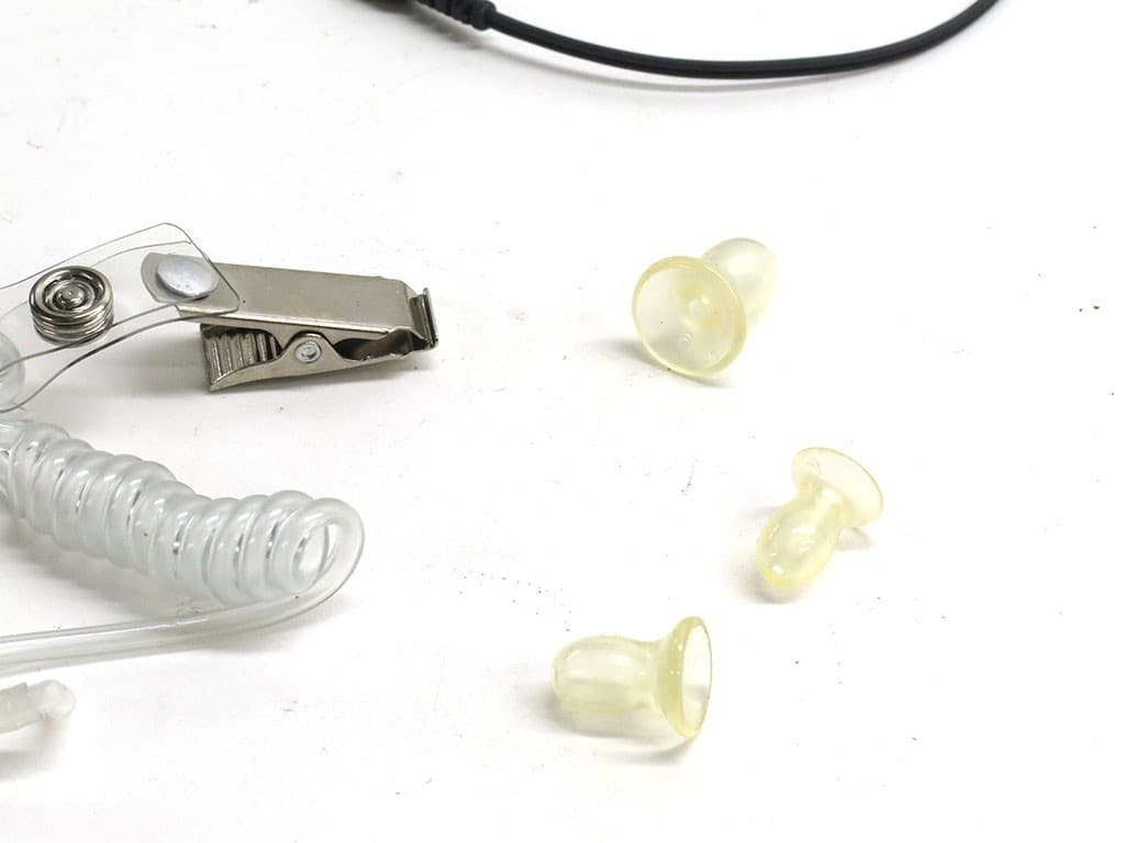 Telex RTS CES-2 earset IFB earwig Telethin headphones 1/8" 3.5mm monitoring 3