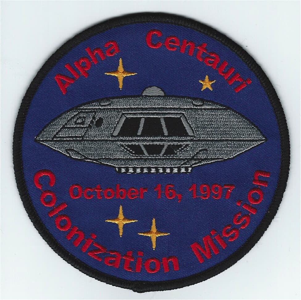 Lost In Space - Jupiter 2 Colonization Mission Patch J2 Netflix Robinson b9 2