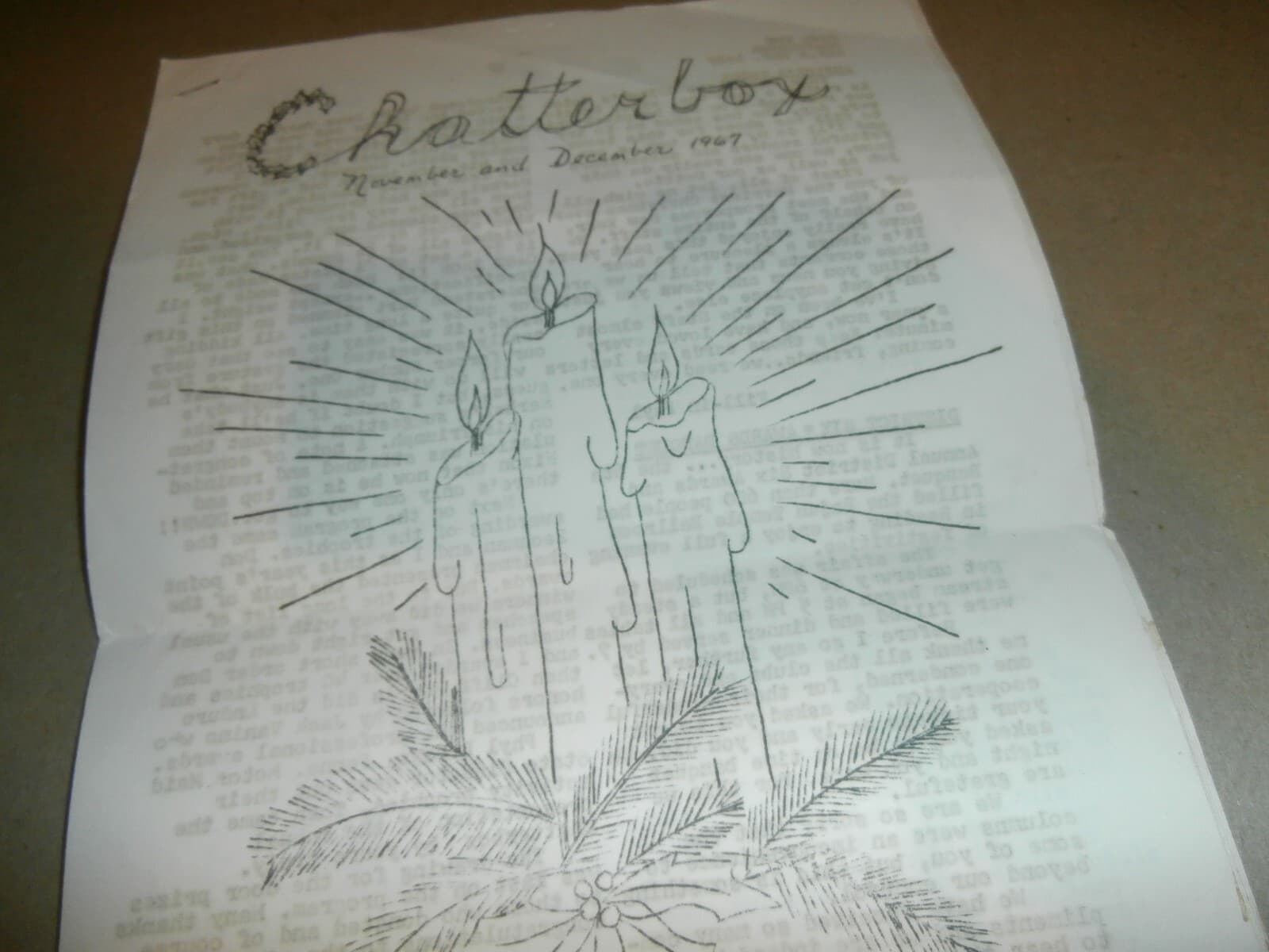 1960's Wyomissing PA Chatter Box Motorcycle Club Racing News Letters Gary Nixon 6