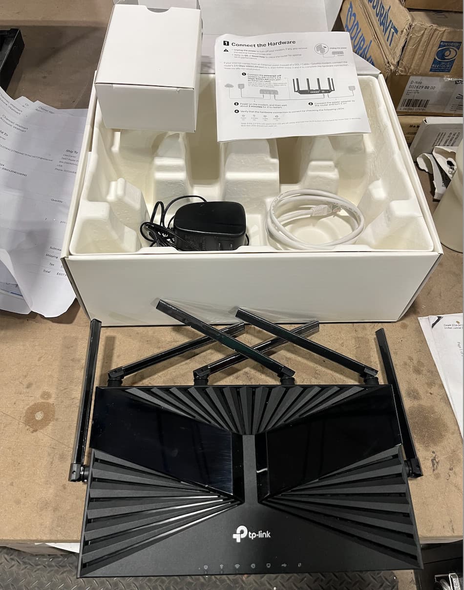 TP-Link AX5400 Multi-Gigabit Wi-Fi 6 Router - NOB 2