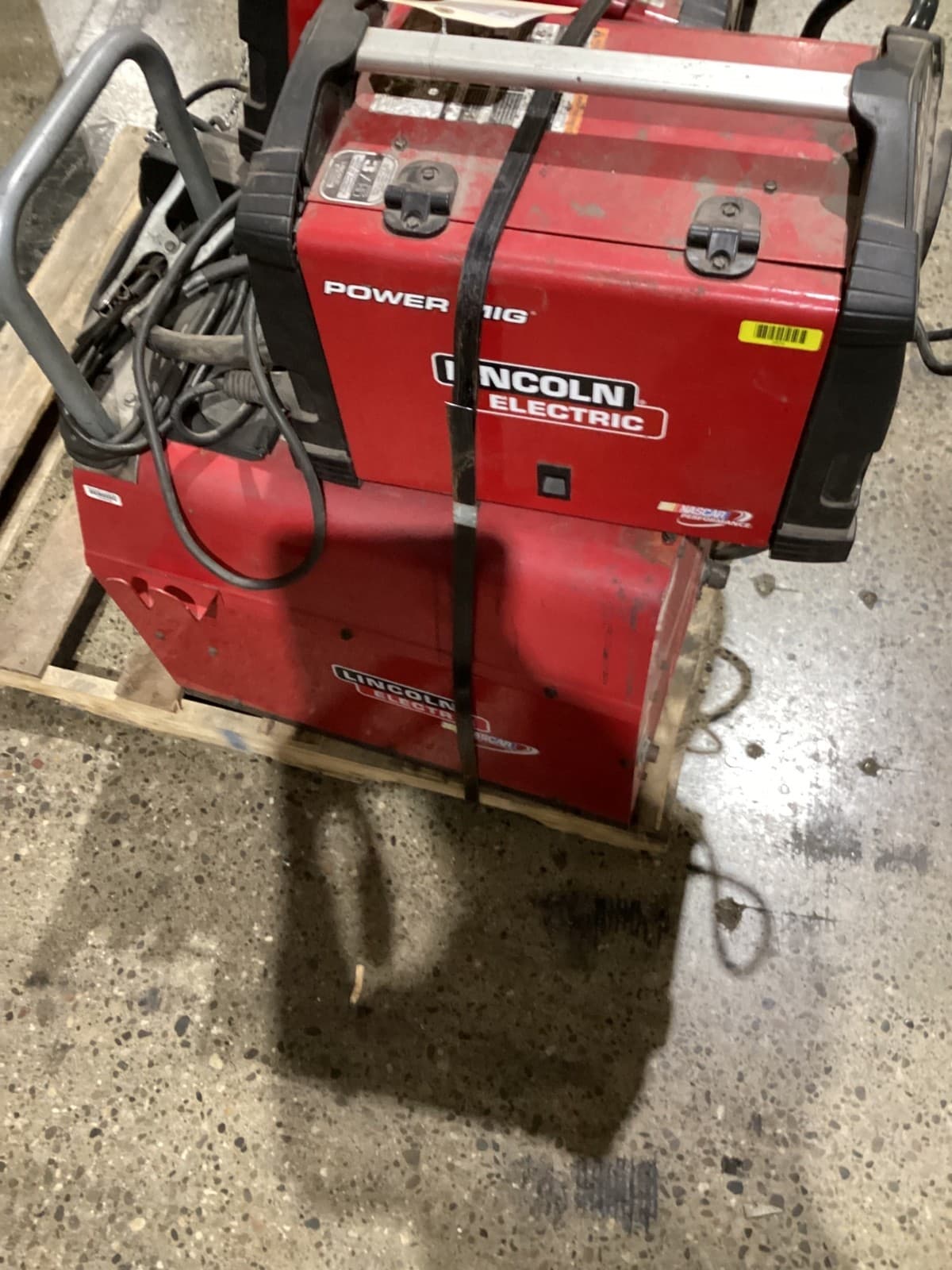 LINCOLN ELECTRIC POWER MIG 210 MP Mig Welder USED 2