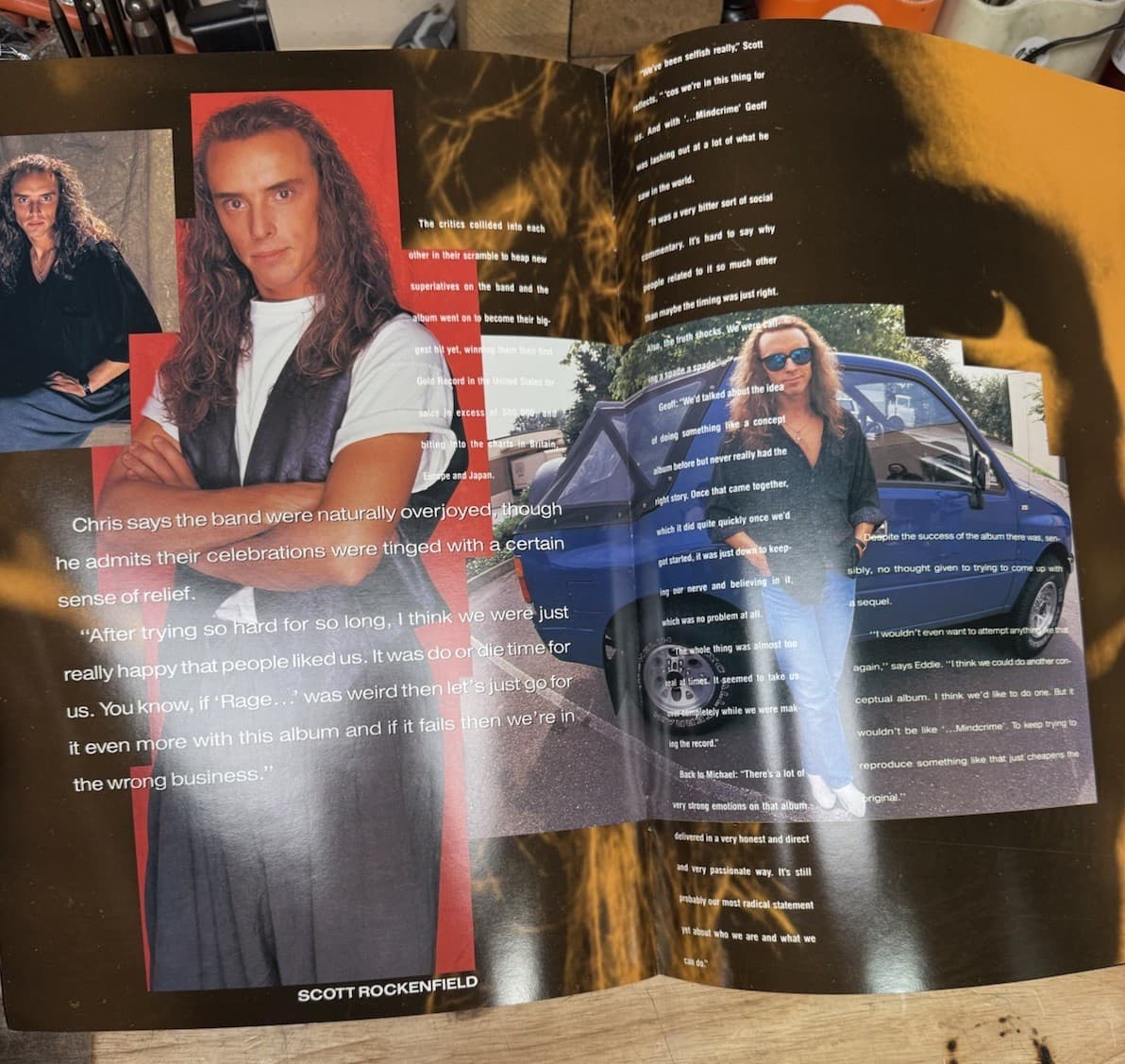 Queensryche Empire World Tour Official Tour Book 1991-1992 5