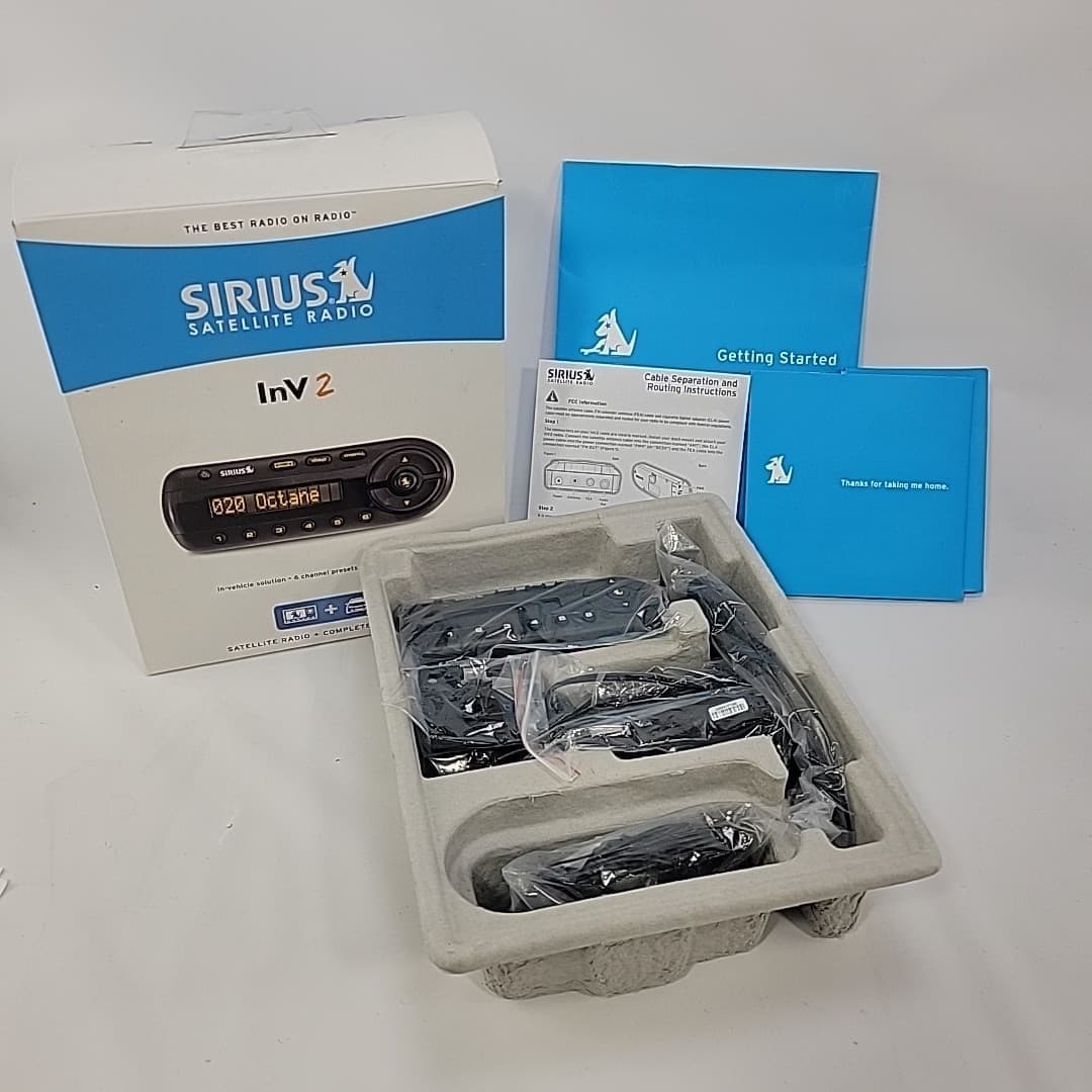 Sirius Satellite Radio InV2 with Vehicle Kit SI2TK1, Open Box