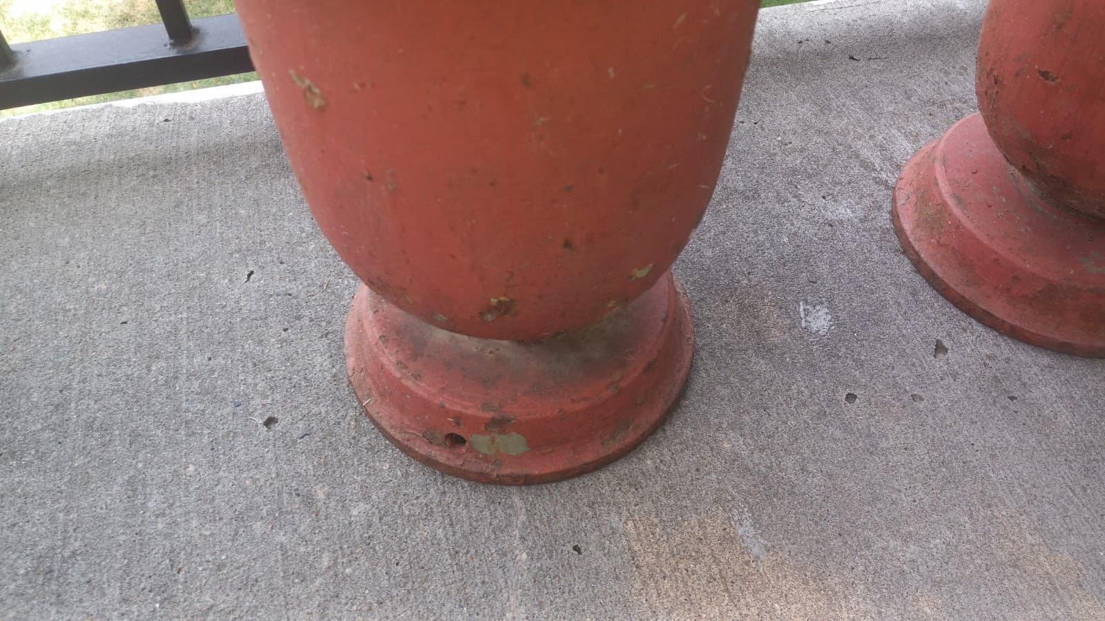 ANTIQUE 1800S CAST IRON GARDEN FLOWER PLANTER URN PEDESTAL MORBID McCALL FUNERAL 3