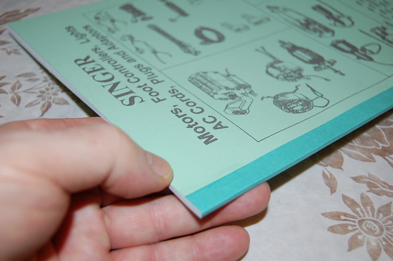 Rare Service Manual for Singer Sewing Machines Motors, Foot Controllers, Lights, 2