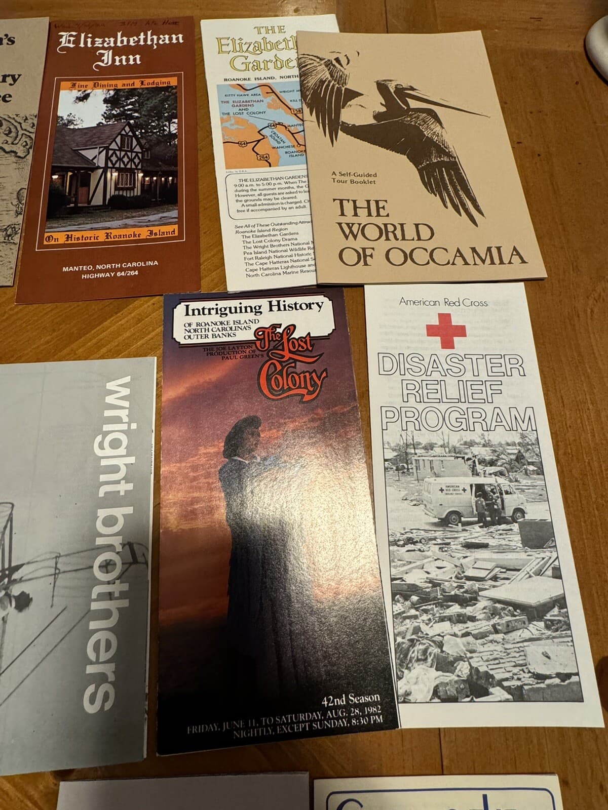 NC Outer Banks Cape Hatteras 1982 Travel Brochure North Carolina Coast Ephemera 5