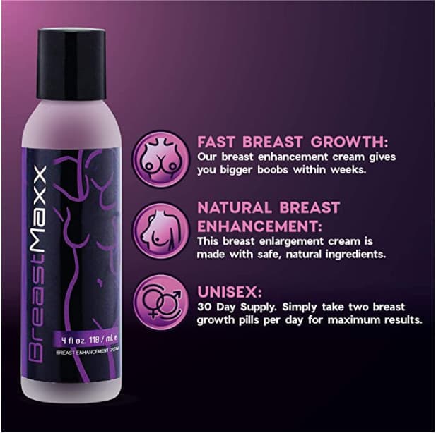 Male-Female BREAST ENHANCEMENT ENLARGEMENT CREAM real BREAST GROWTH Permanent 3