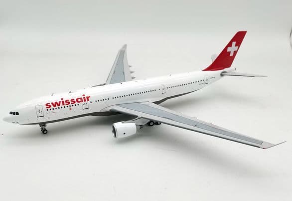 JFox JF-A330-2-001 Swissair Airbus A330-200 HB-IQA Diecast 1/200 Model Airplane 5
