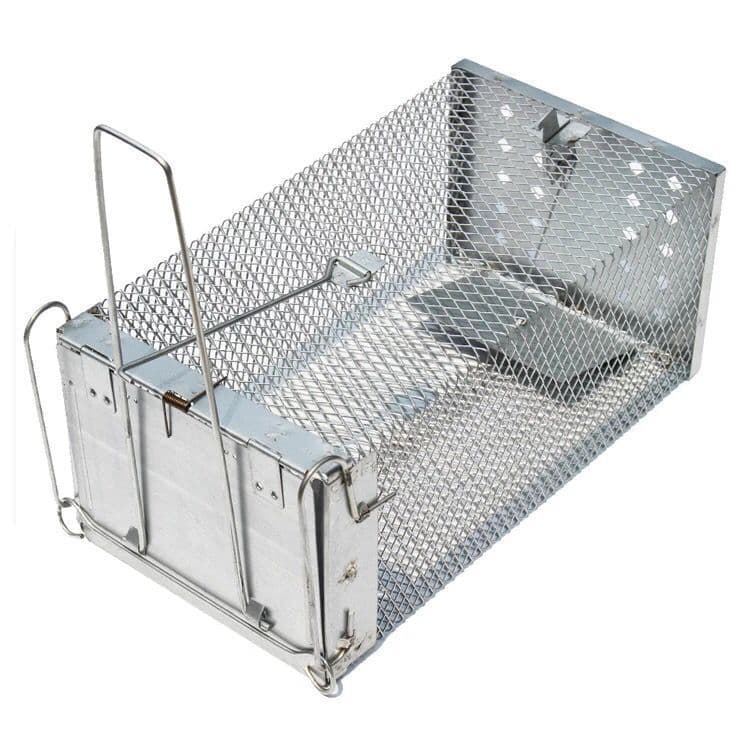Live Humane Cage Trap for Squirrel Chipmunk Rat Mice Rodent Animal Catcher 6