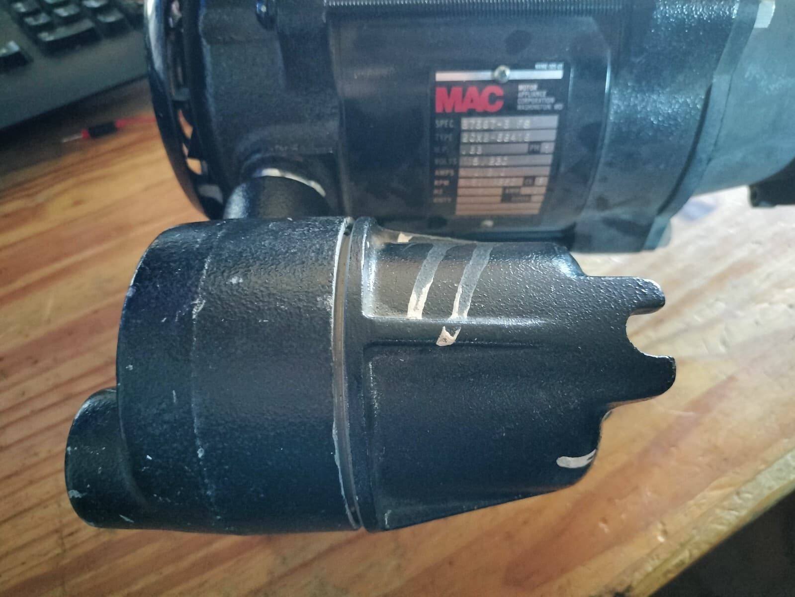 MARCH MFG. TE-5.5S-MD SEAL-LESS CENTRIFUGAL MAGNETIC DRIVE PUMP 1/3HP 6