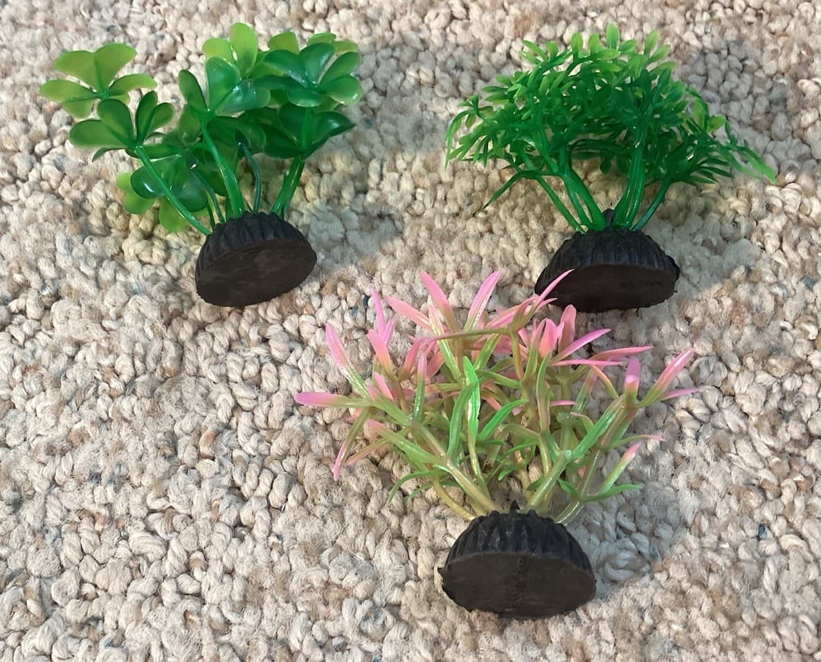 SpongeBob Aquarium Fish Tank Decorations - Plants + 4 Buildings 5