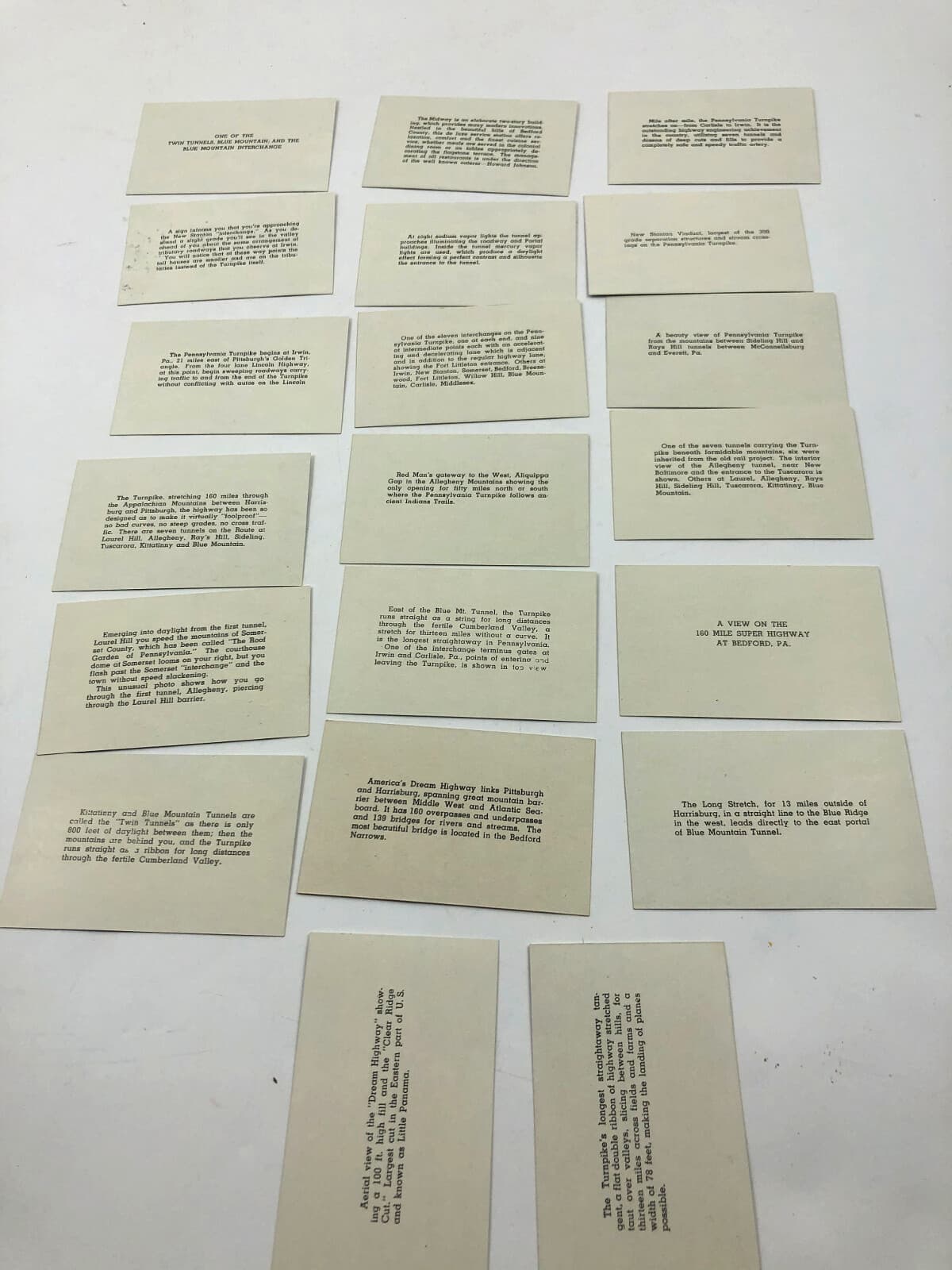 Vintage Pennsylvania Super Highway Real Photo Mini Postcard 20 Pack Pictures  4