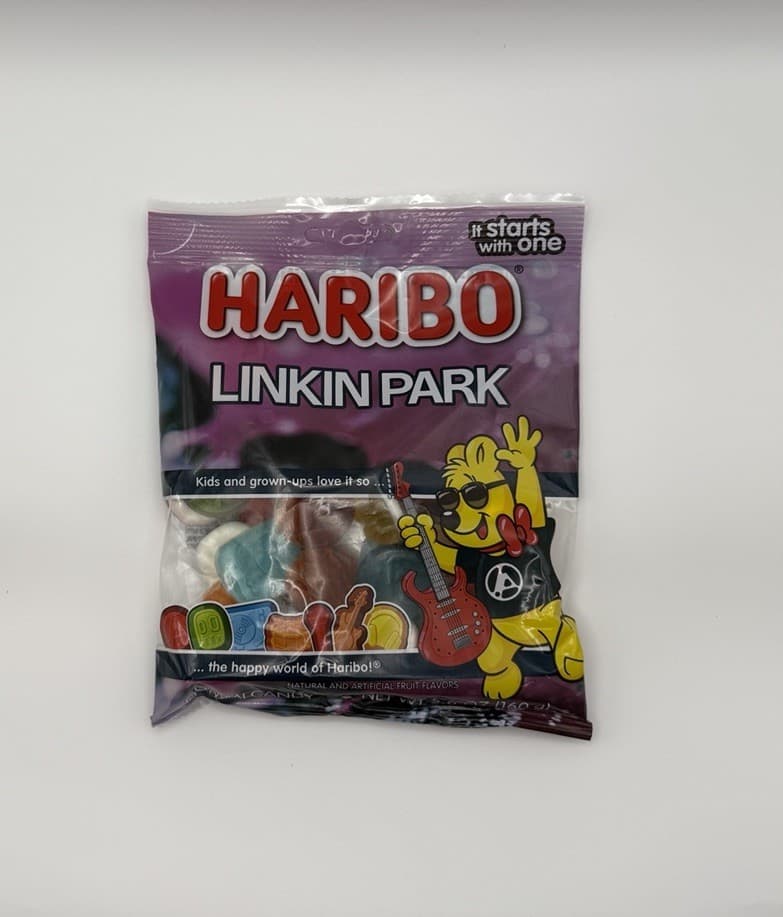Haribo LINKIN PARK Gummi Candy-From Zero Tour Limited Edition **With Merch Bag** 2