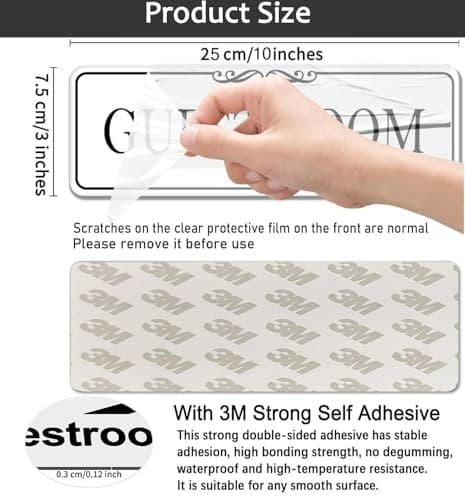 Sign For Door Acrylic Plastic The Games Closet Sign With 3x10IN Acrylic1 3